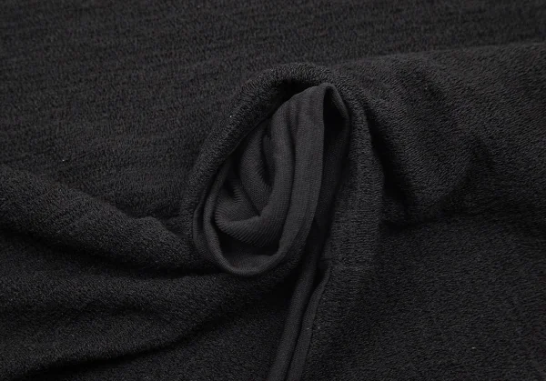 ヨーガンレールJURGEN LEHL ニットハイネックTシャツ 黒M K-77268_010