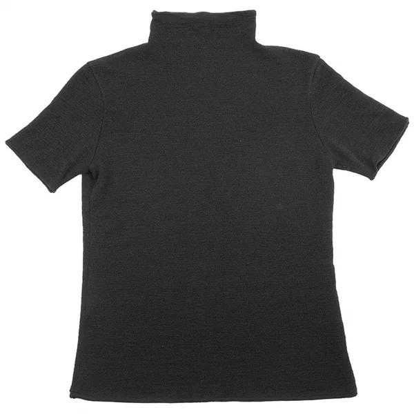 ヨーガンレールJURGEN LEHL ニットハイネックTシャツ 黒M K-77268_002