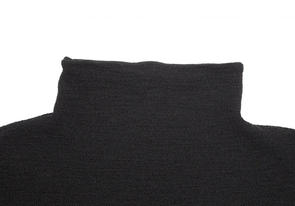 ヨーガンレールJURGEN LEHL ニットハイネックTシャツ 黒M K-77268_003