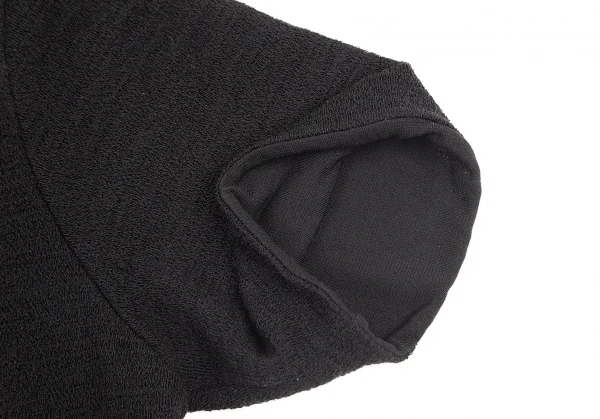 ヨーガンレールJURGEN LEHL ニットハイネックTシャツ 黒M K-77268_006