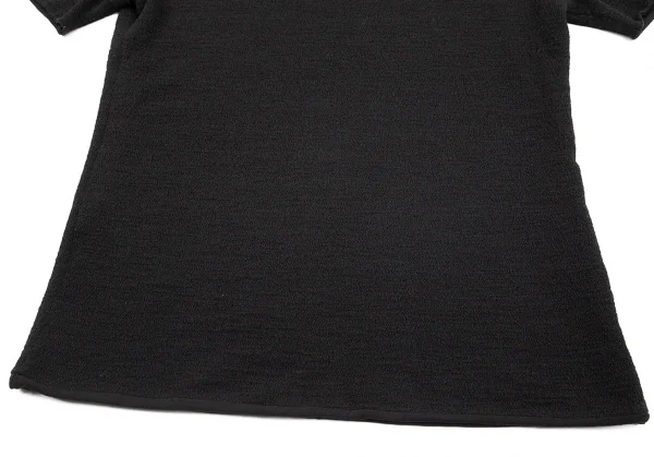 ヨーガンレールJURGEN LEHL ニットハイネックTシャツ 黒M K-77268_007