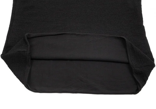 ヨーガンレールJURGEN LEHL ニットハイネックTシャツ 黒M K-77268_008