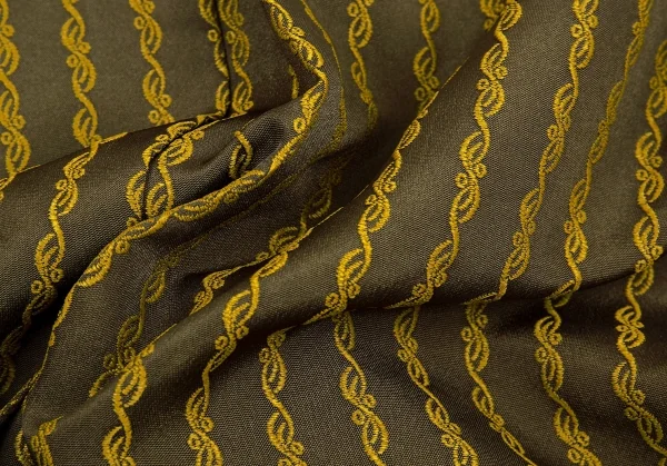 ジジリgigli 刺繍ストライプシャツ カーキ38(M) K-77282_012