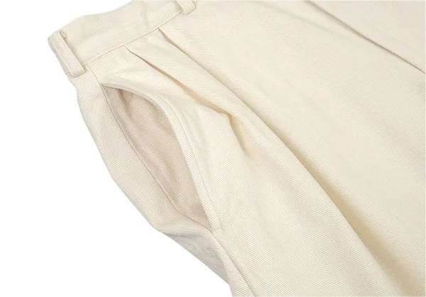 パパスPapas 裏起毛コットンパンツ クリームM K-77388_003