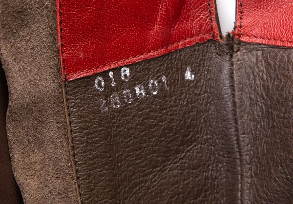 ヴィヴィアンタムVIVIENNETAM サイドジップロングブーツ 茶4(23.5位) K-77435_012