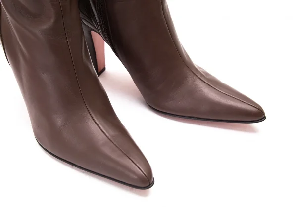 ヴィヴィアンタムVIVIENNETAM サイドジップロングブーツ 茶4(23.5位) K-77435_009