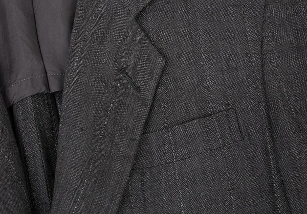 コムデギャルソンオムドゥCOMME des GARCONS HOMME DEUX リネンストライプテーラードジャケット グレーS K-77493_003