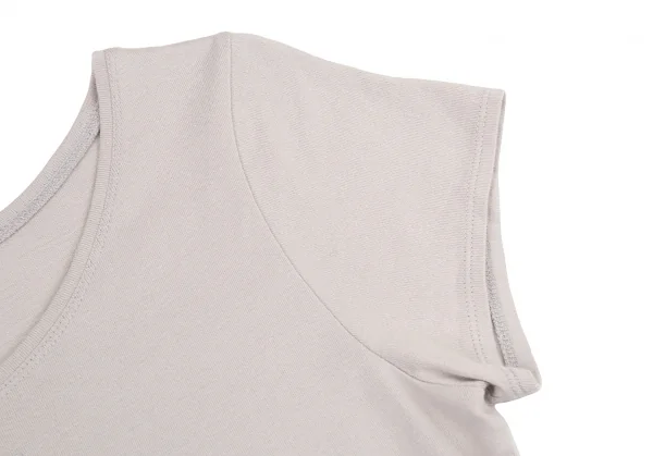 イッセイミヤケISSEY MIYAKE スパンコールTシャツ グレージュ3 K-77548_004