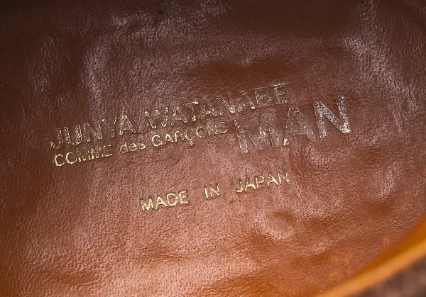 ジュンヤワタナベマン コムデギャルソンJUNYA WATANABE MAN COMME des GARCONS スウェードチャッカーブーツ 茶M（27.5位） K-77601_013