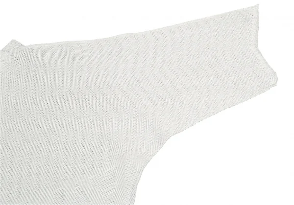 イッセイミヤケISSEY MIYAKE A.POC INSIDE カットデザインメッシュドルマンカットソー ライトグレー2 K-77668_005