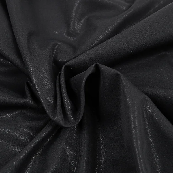 イッセイミヤケ フェットISSEY MIYAKE FETE ポリシャイニードレープカットソー チャコール2 K-77675_012