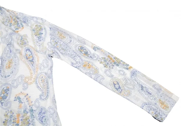 Y's Tencel Paisley Printed Cardigan K-77719_007