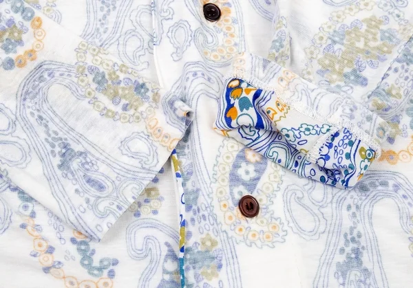 Y's Tencel Paisley Printed Cardigan K-77719_008