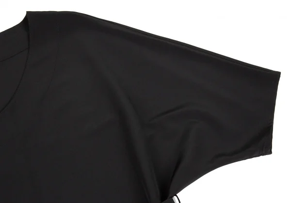 リミフゥLIMI feu シュリンク切替ドルマンレイヤードワンピース 黒S K-77747_004