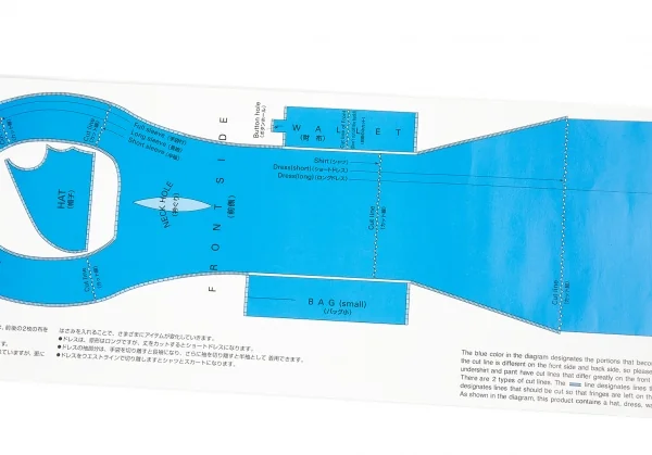 新品!イッセイミヤケ エーポックISSEY MIYAKE A-POC Baguette バゲットカッティング用ロール生地 紺 K-77776_016