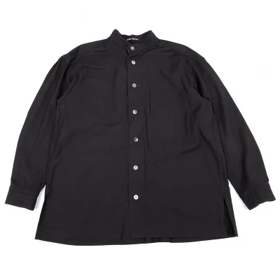 イッセイミヤケ メンISSEY MIYAKEMEN コットンスタンドカラーシャツ