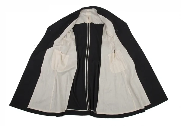 Yohji Yamamoto NOIR Wool Trench Coat (K-77988)