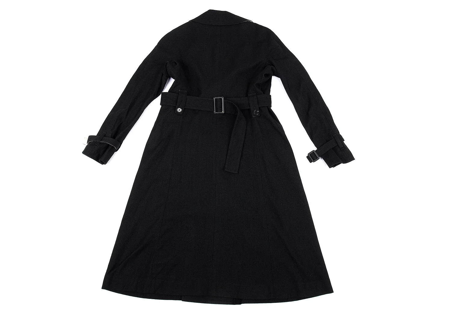 Yohji Yamamoto NOIR Wool Trench Coat (K-77988)