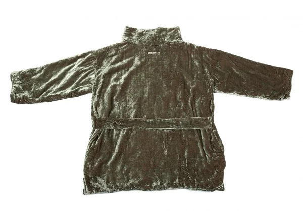 Jean-Paul GAULTIER FEMME Back Print Velor Pullover K-78059_015