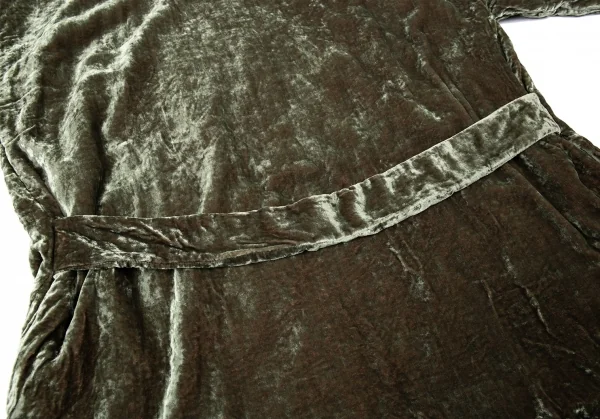 Jean-Paul GAULTIER FEMME Back Print Velor Pullover K-78059_017