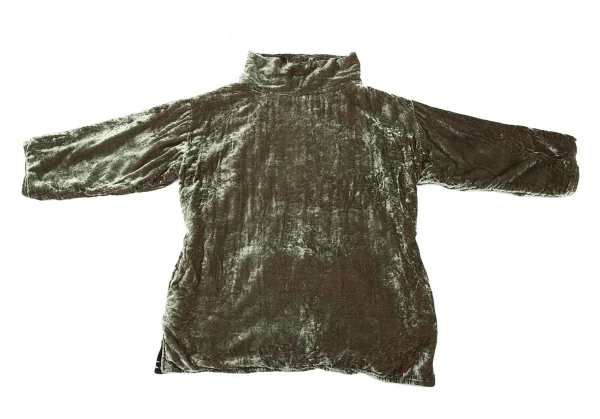 Jean-Paul GAULTIER FEMME Back Print Velor Pullover K-78059_004