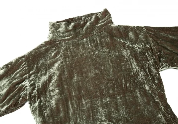 Jean-Paul GAULTIER FEMME Back Print Velor Pullover K-78059_005