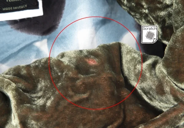 Jean-Paul GAULTIER FEMME Back Print Velor Pullover K-78059_008