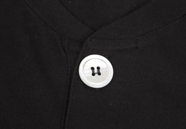 COMME des GARCONS HOMME Logo printed Henley T shrit K-79002_003
