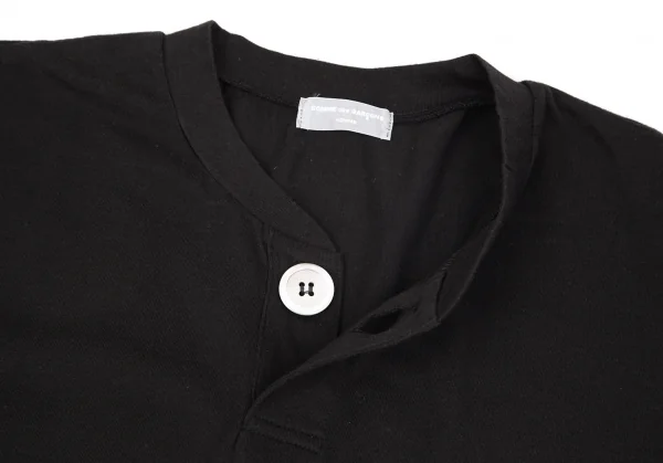 COMME des GARCONS HOMME Logo printed Henley T shrit K-79002_004