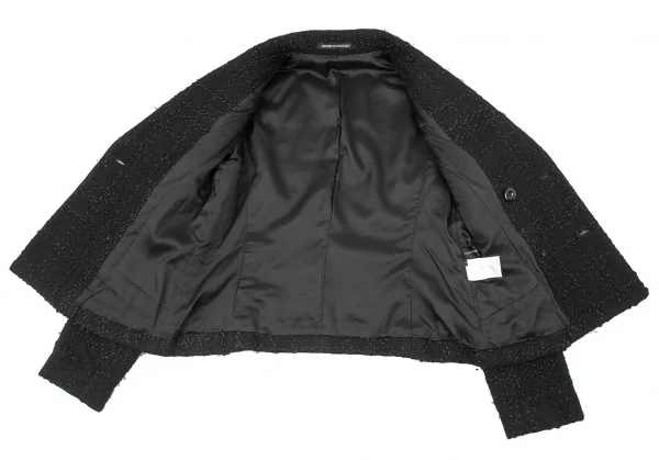 Yohji Yamamoto NOIR Stitched Knit Jacket K-79016_011