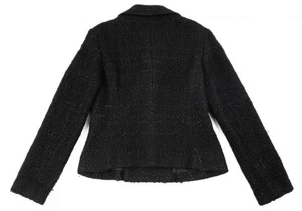 Yohji Yamamoto NOIR Stitched Knit Jacket K-79016_012