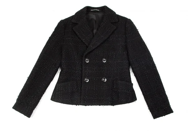 Yohji Yamamoto NOIR Stitched Knit Jacket K-79016_002