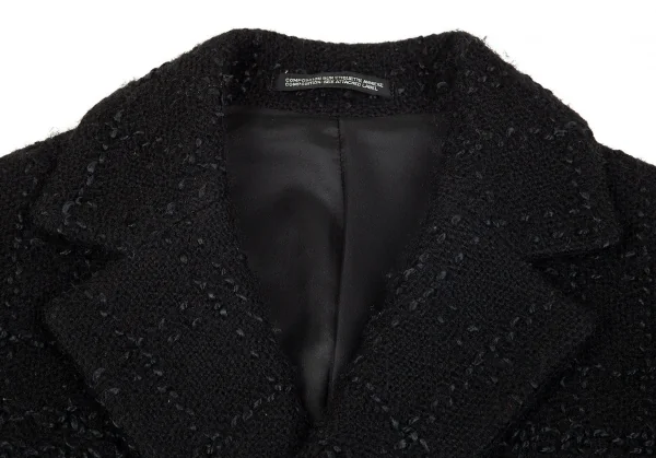 Yohji Yamamoto NOIR Stitched Knit Jacket K-79016_004
