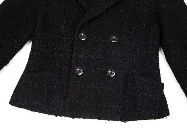 Yohji Yamamoto NOIR Stitched Knit Jacket K-79016_007