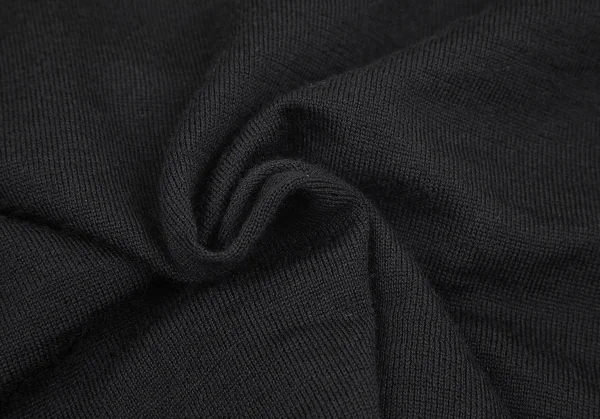 ブラックコムデギャルソンBLACK COMME des GARCONSウールフロントダメージ加工ハイゲージニット 黒M K-79092_014