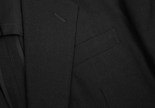 コムデギャルソン オムCOMME des GARCONS HOMME ウールステッチストライプ2Bテーラードジャケット 黒M K-79156_005