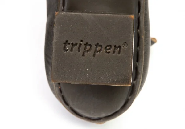 トリッペンtrippen PARCEL HAPPYソールレースアップシューズ グレージュ35(22.5) K-79307_012