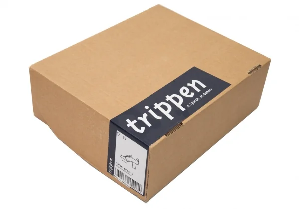 トリッペンtrippen PARCEL HAPPYソールレースアップシューズ グレージュ35(22.5) K-79307_013