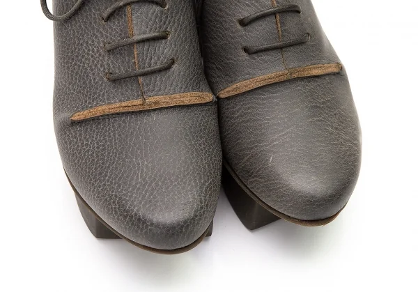 トリッペンtrippen PARCEL HAPPYソールレースアップシューズ グレージュ35(22.5) K-79307_005