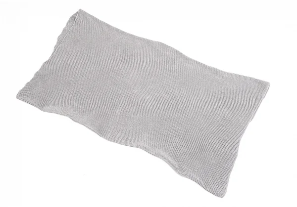 ヨウジヤマモト ファムYohji Yamamoto FEMME レーヨンコットンニットスヌード パープルグレー2 K-79385_003