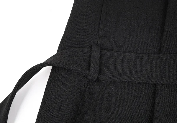 バレンシアガ×コルソコモ BALENCIAGA×10 corso como ウール混タックデザインノースリーブワンピース 黒40 K-79437_006