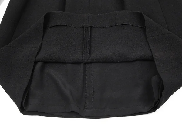 バレンシアガ×コルソコモ BALENCIAGA×10 corso como ウール混タックデザインノースリーブワンピース 黒40 K-79437_007