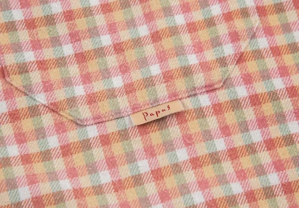 パパスPapas コットンボタンダウンチェックネルシャツ マルチ46S K-79489_006