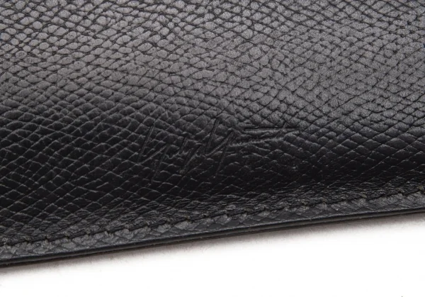ヨウジヤマモトYohji Yamamoto レザーカード入れ付きミニポーチ 黒 K-79520_011