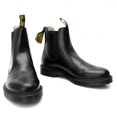 ワイズ×ドクターマーチンY’s × Dr Martens バックジップサイドゴアチェルシーブーツ