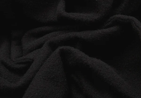 コムデギャルソンCOMME des GARCONS ピリングウール二次元フーデッドダブルコート 黒S K-79588_013