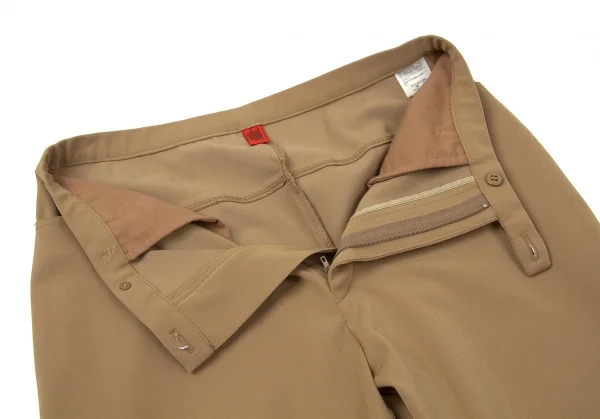 イッセイミヤケ ハートISSEY MIYAKE HaaT ストレッチストレートパンツ ベージュ2 K-79626_006