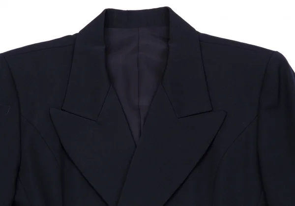 Y's Wool Gabardine Long Jacket K-79650_003