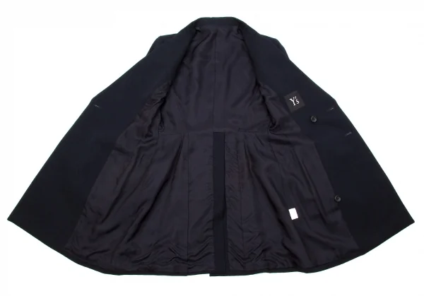 Y's Wool Gabardine Long Jacket K-79650_009