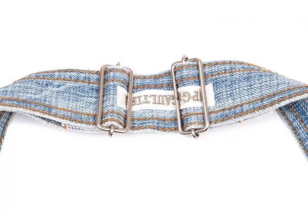 ジャンポールゴルチエJean Paul GAULTIER PARIS ウォッシュデニムエプロン インディゴ48 K-79715_011